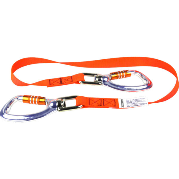 proto Web Lanyard -2 Triple Lock Swivel Carabiner 4"