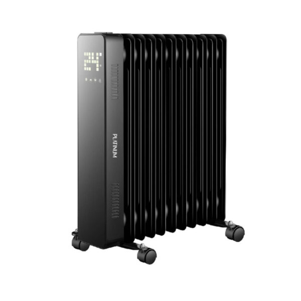 Platinum Oil Heater With Digital LED Screen - 11 Fins - 2500 W - Black - OH 1113