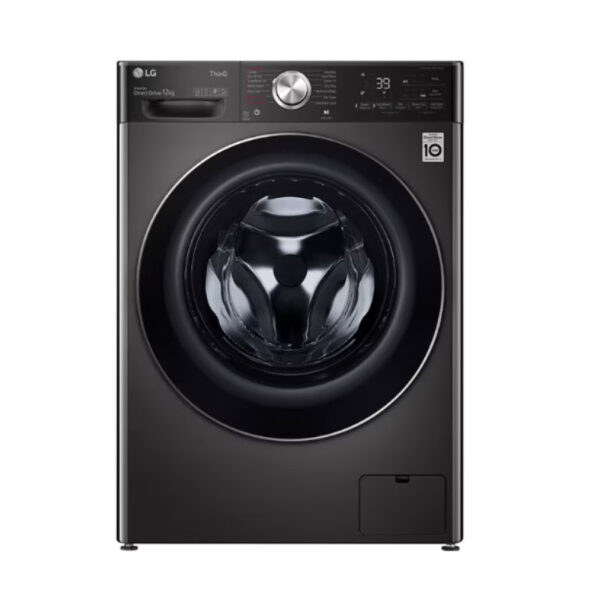 LG Washing Machine Front Load 12 KG Steel 100%