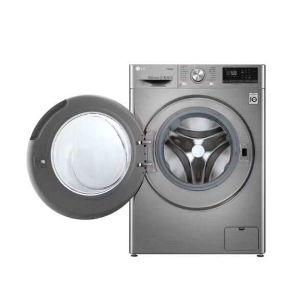 LG Washing Machine Front Load 9 KG Steel