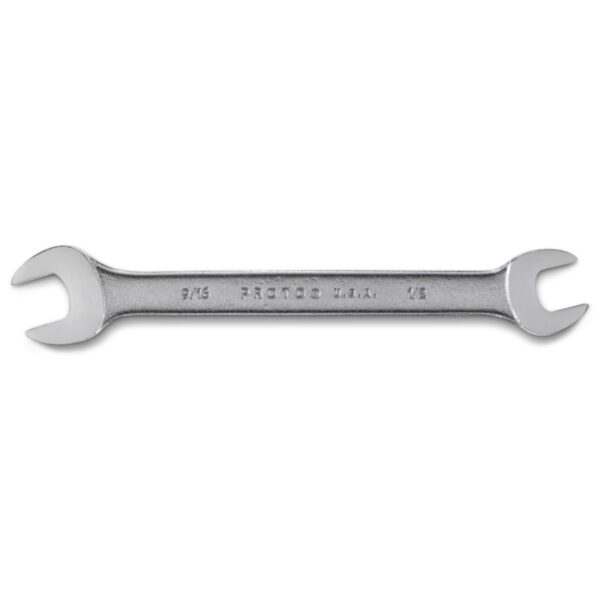 Satin Open-End Wrench - 1/2" X 9/16"