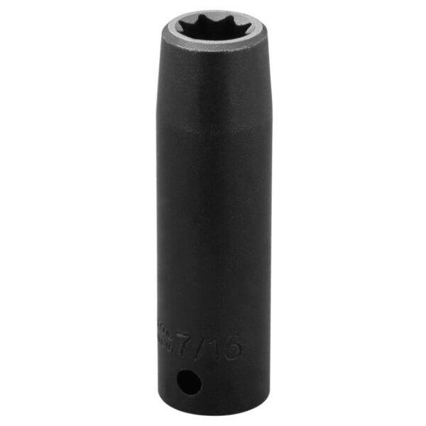 proto 1/2" Drive Deep Impact Socket 7/16" - 8 Point