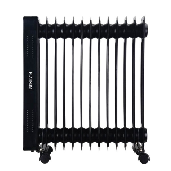 Platinum Oil Heater With Digital Screen And Overheating Protection - 13 Fins - 2500 W - Black - OH1313