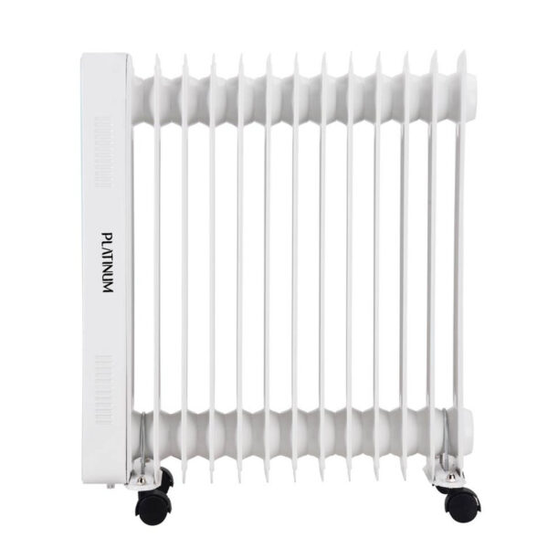 Platinum Oil Heater With Digital Screen And Overheating Protection - 13 Fins - 2500 W - White - OH-1300