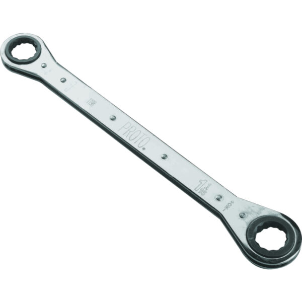 proto Double Box Reversable Ratcheting Wrench 1-1/8" X 1-1/4" - 12 Point