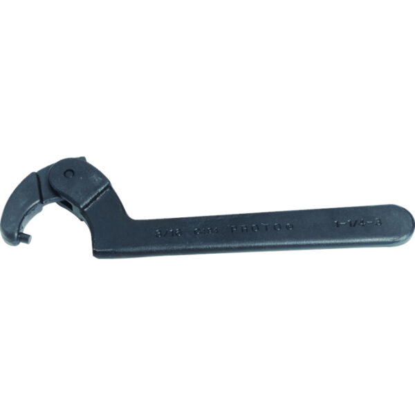 proto Adjustable Pin Spanner Wrench 2" To 4-3/4" 1/4" Pin