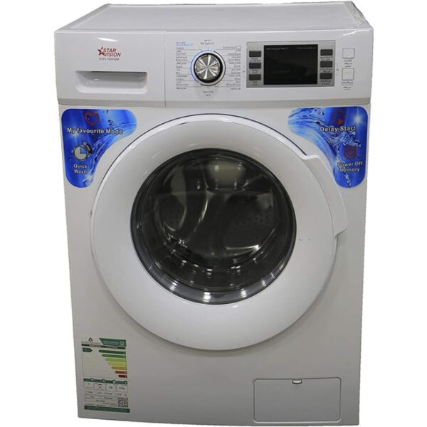 STAR VISION Washing Machine Front Load 10 KG White