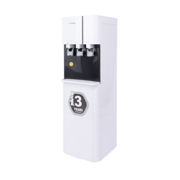 Platinum Bottom Loading Water Dispenser With Child Lock - White And Black - WD 6310 W
