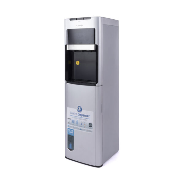 Platinum Bottom Loading Water Dispenser With Child Lock - Silver And Black - WD 8610 S