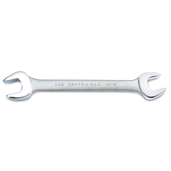Satin Open-End Wrench - 1-1/16" X 1-1/8"