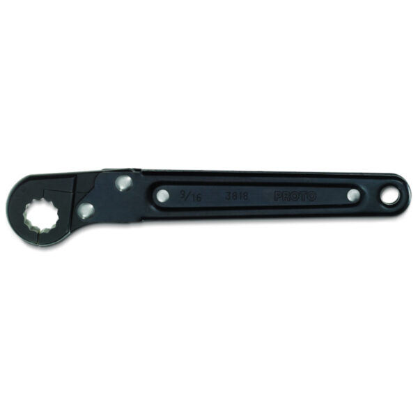 Ratcheting Flare-Nut Wrench 9/16" - 12 Point
