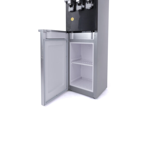 Platinum Top Loading Water Dispenser With Safety Lock - 85 W - Silver And Black - WD 6210 S