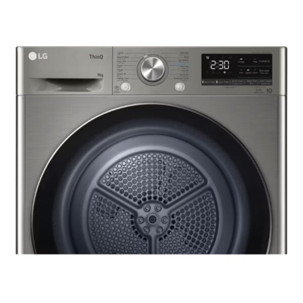 LG Dryer 9 KG Steel