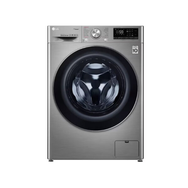 LG Washing Machine Front Load 9 KG Steel