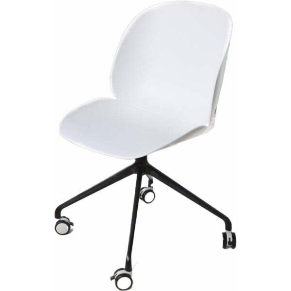 White swivel chair model du